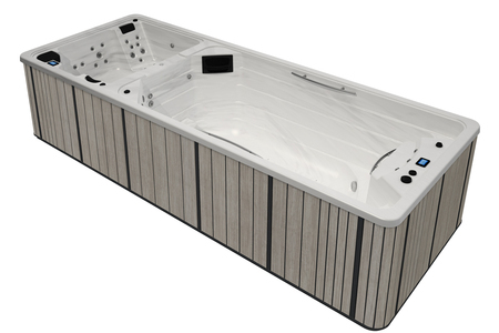 Spa de nage 6 mtres - swimspa-duo-sterling-acrylique